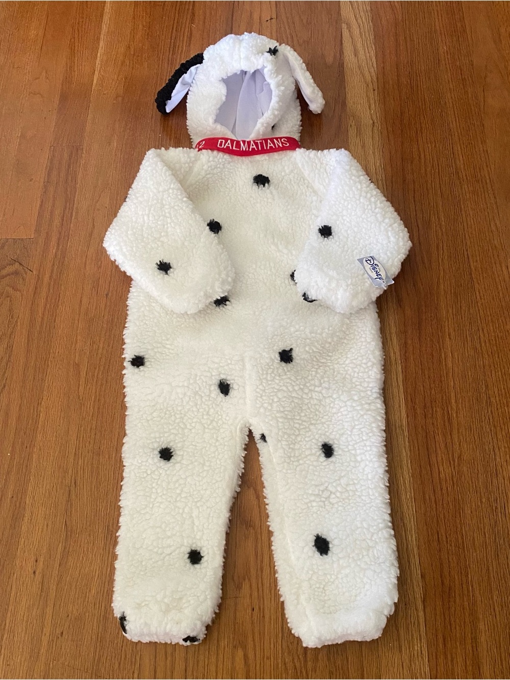 Disney Store Vintage Baby 102 Dalmatian  Fleece Costume